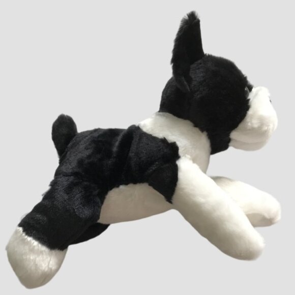 Aurora World Boston Terrier Plush toy - Buster - 12 in - Picture 8 of 9